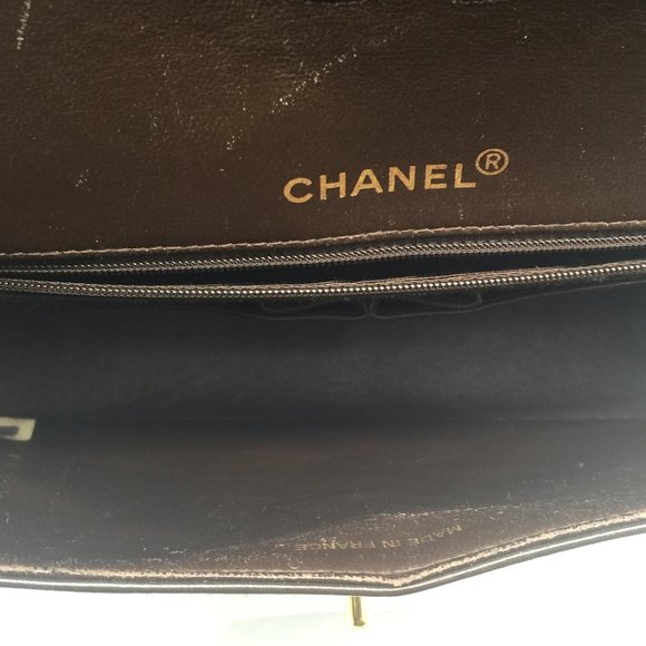 ❗️Sold❗️ Chanel Lambskin Double Flap Brown - Picture 5 of 10